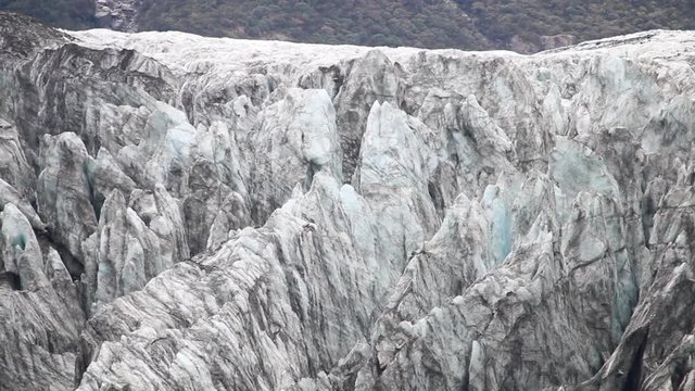 New Zealand fox glacier blue ice 2017 detail pan