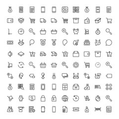 E-commerce flat icon