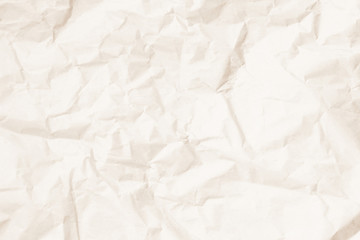 White background paper, crumpled texture and watercolor.  Old Vintage Page with a glowing center and grunge vignette.