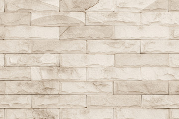 Obraz premium Brick wall art concrete stone texture background in wallpaper limestone abstract paint to flooring and homework/Brickwork or stonework clean grid uneven interior rock old.