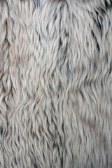 Brown sheepskin