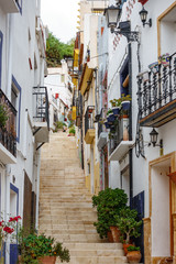 Fototapeta na wymiar Traditional neighborhood in Alacant