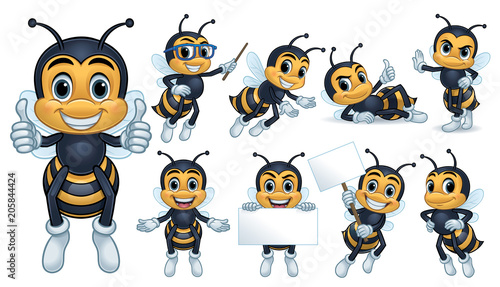 "Bee Mascot" Stock image and royalty-free vector files on Fotolia.com
