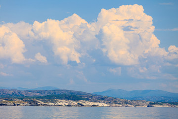 water and islands around bergen