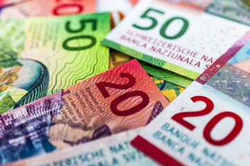 Obraz premium Schweizer Franken 