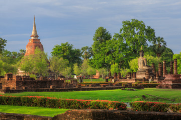 Naklejka premium sukhothai historical park ,Thailand , on May 05,2018