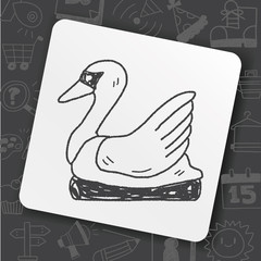 Swan Boat doodle