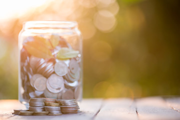 Save money,Concept financial business investment