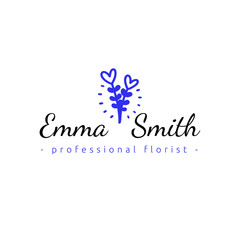 Scandinavian vector logotype