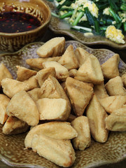 Chinese cuisine, Yunnan bake tofu  