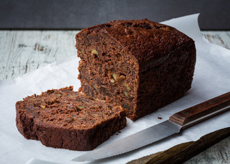 Chocolata banana bread cake