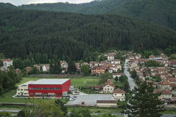 Small town in Bulgaria