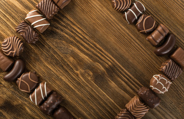 Chocolate Sweets Background