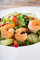 Fresh seafood salad