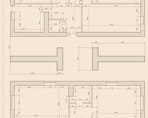 Seamless texture in plan view