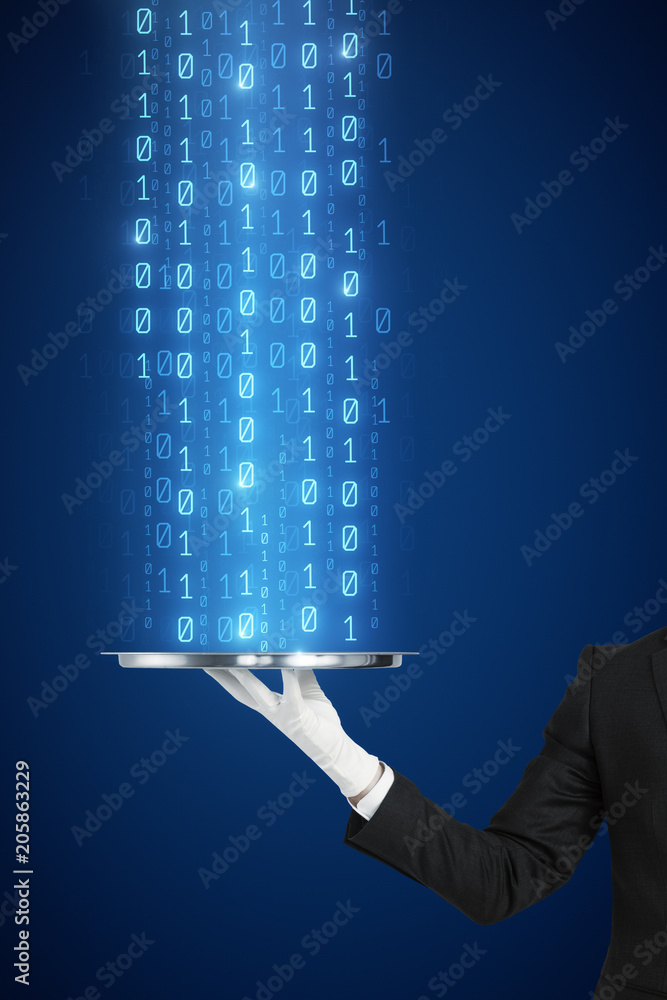 Poster Technology and computing background