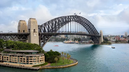 Foto op Canvas Sydney Harbour Bridge, Australië (100 MP, ultrahoge resolutie) © Jonathan Densford