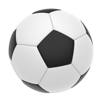 3d image. Football ball.