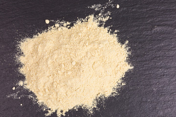 heap of powdered maca root - 205867067