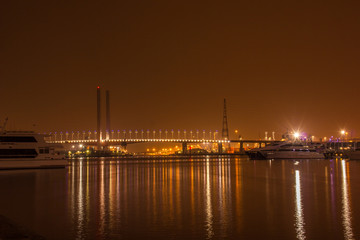 Obraz premium Bolte Bridge, Docklands, Melbourne