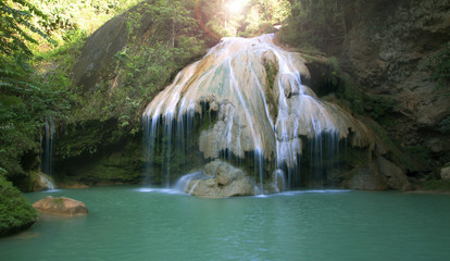 Waterfall Lamphun thailand
