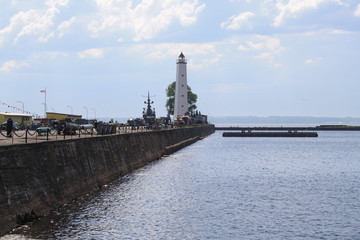 Sea Kronshtadt Russia