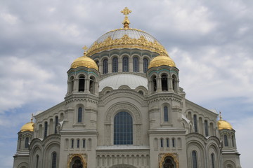 Sea Church Kronshtadt Russia