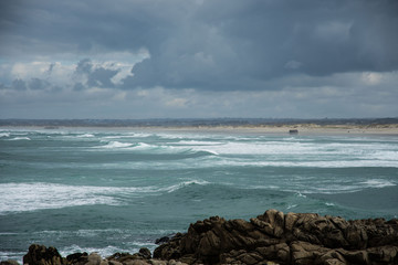 Tempête (pointe de la Torche)