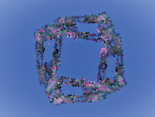 Creative polygonal abstract background. Low poly crystal pattern. The best template for  your design works.