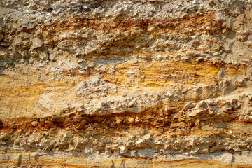 Different soil texture layers for natural background