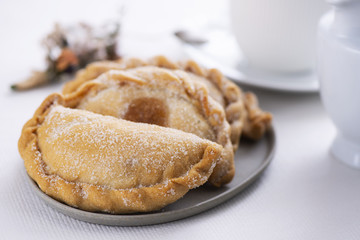 pastissets, typical pastries of Catalonia, Spain