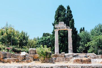Ancient Agora in Kos island, Greece