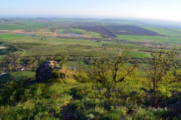 Russia, the Caucasus, view from mount Verblud(Camel)