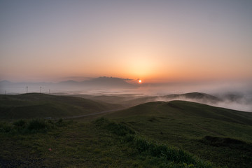 阿蘇の朝