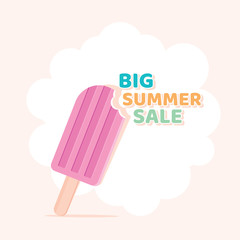 big summer sale banner