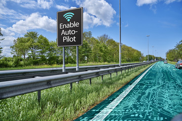 concept of self-driving car