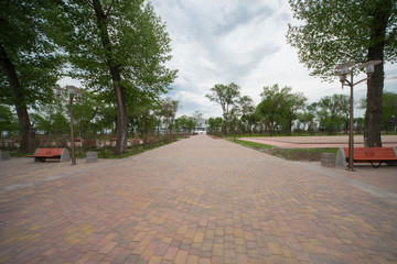 Park Alley Sculpture Embankment