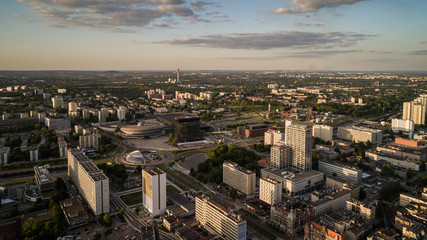 Katowice panorama miasta