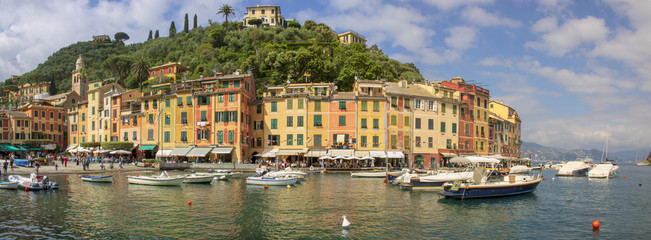 Panorama de Portofino, Ligurie, Italie