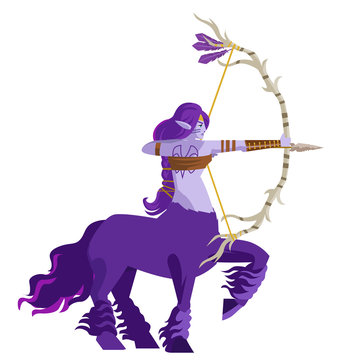 purple huntress dryad centaur 