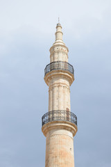 Minarett der Neratze Moschee in Rethymnon, Kreta