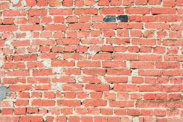 Brick texture with scratches and cracks