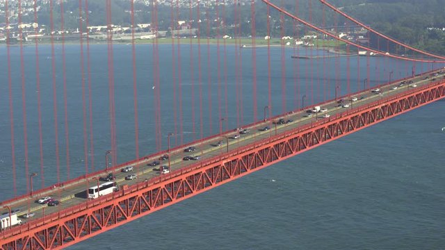 Golden Gate bridge - August 2017: San Francisco, California, US