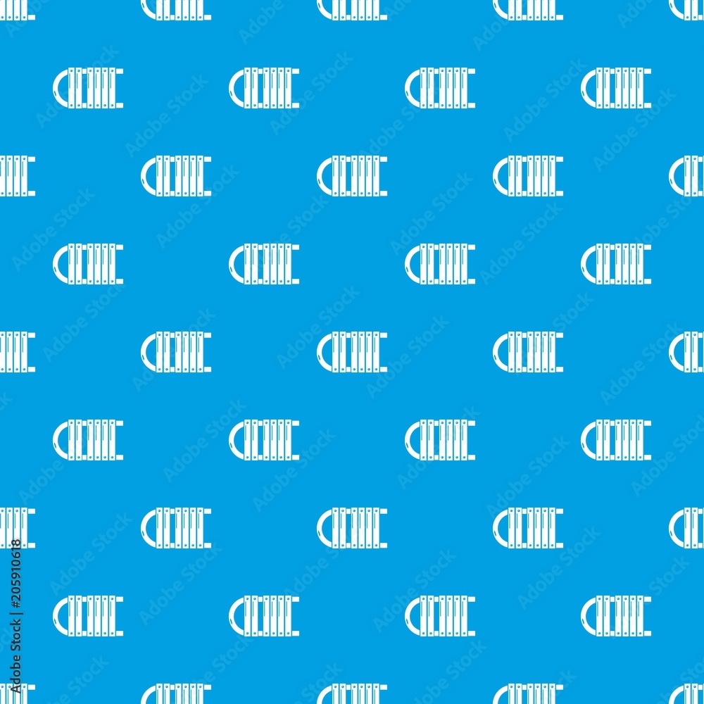 Poster sled pattern vector seamless blue repeat for any use