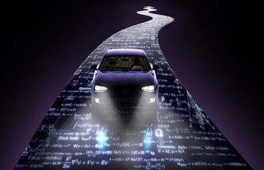 concept of self-driving car