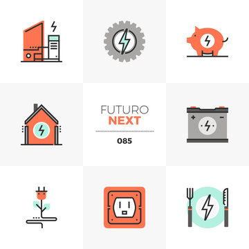 Electricity Futuro Next Icons