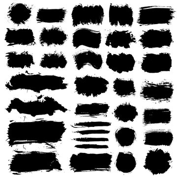 Brush Strokes Grunge COllection
