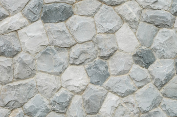 Closeup surface abstract at old stone wall in the garden textured background