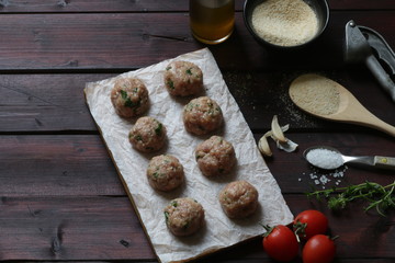 Polpette di carne macinata con pangrattato