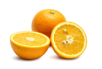 Orange fruit isolated